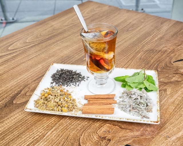 Hot Mediterranean Tea.