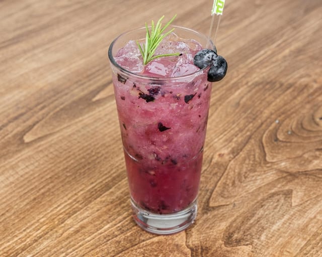 Rosemary Blueberry Smash.