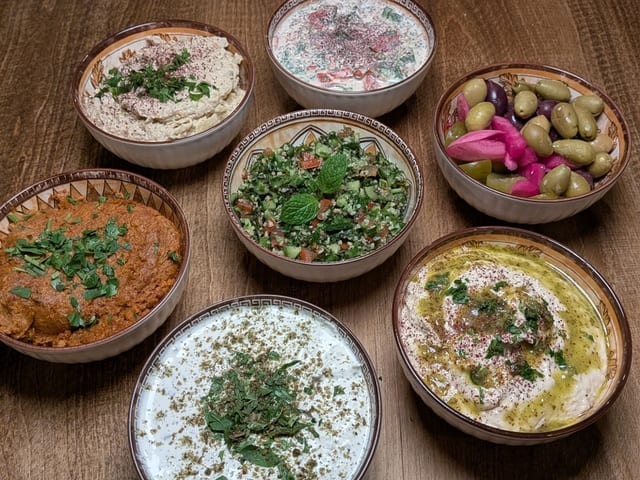 Cold Mezze 4 Platter